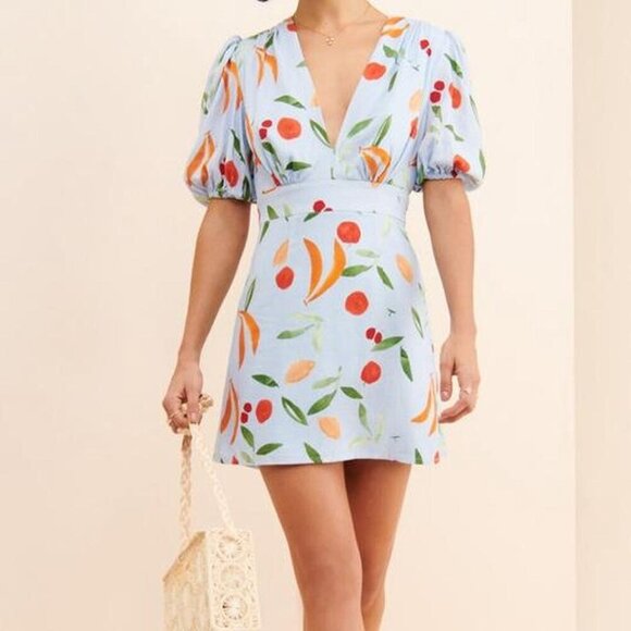 Finders Keepers Calypso Fruit Dress - Picture 1 of 6